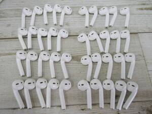 12J526◎Apple AirPods A1722　A1523　 A2032 A2031 イヤホンのみ　左右　40本◎中古品　ジャンク