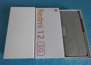 送料無料 Xiaomi Redmi 12 5G XIG03 本体 白ロム 128GB UQ シルバー