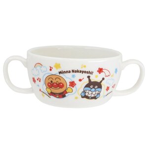 アンパンマン アニメキャラクター 両手ブリオン キッズ食器 なかよし 金正陶器 プレゼント 男の子 女の子 ギフト バレンタイン