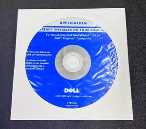 2YXS2450★現状品★DELL Application for Dell Media Direct 3.5 on Dell Inspiron Computers