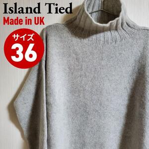 Island Tied アイランド タイド ハイネック ニット タートルネック セーター トップス サイズ36 【k115】