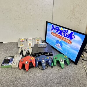 D012-I72-454 NINTENDO 任天堂 ニンテンドー 64 ロクヨン NUS-001 ゲーム機 ソフト15点付 本体動作確認済