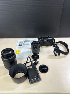 OLYMPUS E-100 ダブルズーム デジタル一眼レフカメラ　14-45mm 1:3.5-5.6 40-150mm 1:3.5-4.5 レンズセット