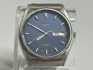 1円〜◇SEIKO セイコー TYPE II タイプ2 クォーツ 7546-8080 メンズ腕時計 