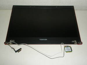 液晶パネル 無線LANカード付 東芝 R732/H 表示良好 以下も使用可能 R730/B R731/B R731/C R731/D R731/E R732/F R732/G RX3　②