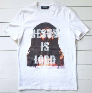 GIVENCHY ジバンシィ JESUS IS LORD Tシャツ 国内正規品 XXS 白 Jay-Z ビッグバン カニエウェスト着 イタリア製