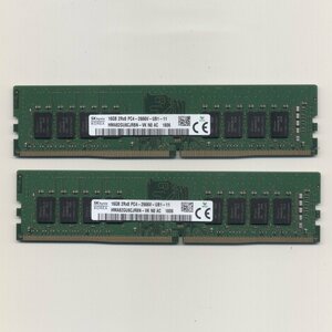 yb350/SKhynix PC4-2666V-UB1-11 16GBx2枚(32GB)/動確済