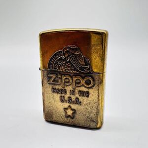 ZIPPO　ジッポー　アメリカンクラシック　USA 鷹 立体メタル貼　オイルライター　喫煙グッズ　コレクション