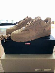 Supreme × Nike Air Force 1 Low Wheat シュプリーム × ナイキ エアフォース 1 ロー ウィート US 8 26cm オンライン購入 ステッカー付