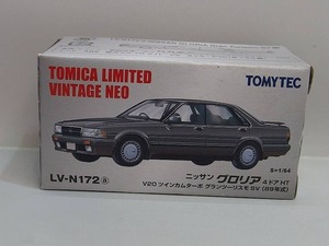 トミーテック TOMYTEC LV-N172a グロリア グランツーリスモ SV（89年式） (グレー) (ミニカー)