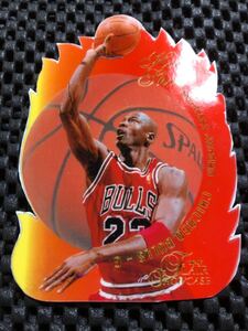 NBA card Michael Jordan hot shot very rare 状態悪　ジャンク品　一円スタート　マイケルジョーダン　 Hot Shot インサート