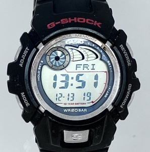 ジャンク CASIO カシオ G-SHOCK ジーショック G-2900 クォーツ 腕時計 ケース割れ