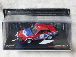 即決 1/43 トライアンフ TR7 V8 1978 マンクス ラリー 優勝車 Manx Rally ラリーカー 未使用 ミニカー 旧車 triumph