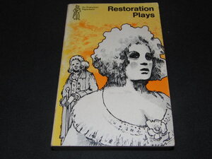 ｈ８■Restoration Plays（復古劇）/ペーパーバック/洋書