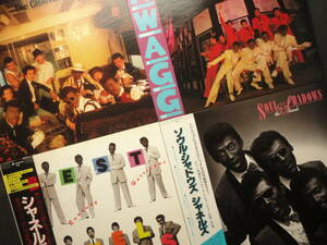 ●LP シャネルズ THE CHANELS ◎ HEART & SOUL + LIVE AT WHISKY A GO GO + ベスト BEST + ソウル・シャドウズ SOUL SHADOWS 美品 4点SET●