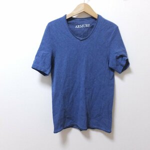 ★049　ARMURE　アルミュール　ブルー　Tシャツ　半袖　3【メ便】