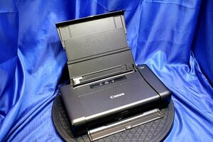 ★難有り★ CANON/キヤノン A4インクジェットプリンタ ★PIXUS iP110/本体+ポータブルキット LK-62★　