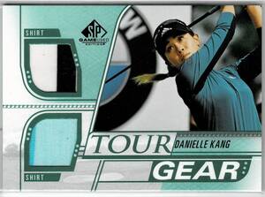 2021 UD SP Game Used Golf Danielle Kang Tour Gear Jersey