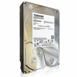 【中古】東芝 TOSHIBA 3.5インチ 内臓HDD 4TB SATA 64MB エンタープライズモデル ニアライン MG04ACA400E