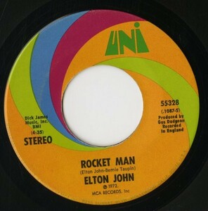 【ロック 7インチ】Elton John - Rocket Man / Suzie (Dramas) [55328]