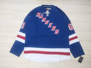 ★カナダ製　NHL ニューヨーク・レンジャーズ　NEW YORK RANGERS　アイスホッケージャージ　★リーボック製　★オーセンティック