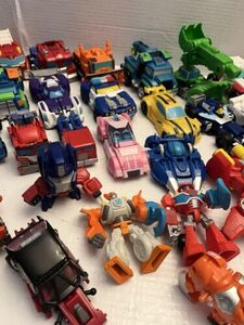 Transformers Rescue Bots Giant Lot Bubblebee Optimus Prime Truck Car Plan As Is 海外 即決