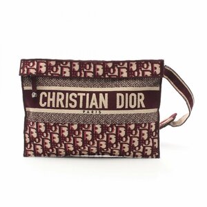 ディオール オブリーク ジャカード ブランドオフ Dior キャンバス ウエストバッグ 中古 レディース