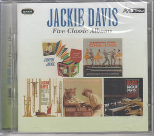 ◆新品・送料無料◆ジャッキー・デイヴィス/5 ALBUMS/ジャンピン・ジャッキー、ミーツ・ザ・トロンボーン 他 2枚組 Import v6714