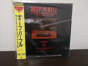 ■3点以上で送料無料!! レーザーディスク/LD/DEEP PURPLE/ディープ・パープル&ロイヤル・フィルハーモニック・オーケストラ/帯付 154LP7RW