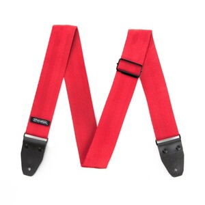 JIM DUNLOP DST7001RD Deluxe Seatbelt Strap Red ストラップ 赤