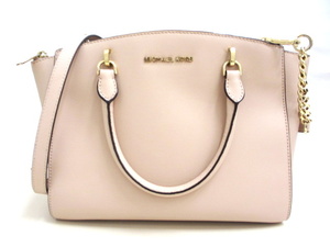 マイケルコース MICHAEL KORS 2wayトートバッグ ピンク系 36GWVG8N00170 レザー チェーンショルダー かばん