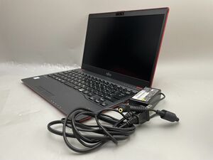 ★1円スタート★第8世代★富士通 LIFEBOOK U938V Core i5 8350U 8GB SSD新品256GB Win10 Pro★AC付★