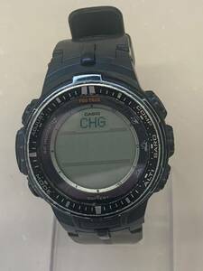 0903.520.CASIO カシオ 腕時計 PRW-3000 PROTREK 動作未確認ジャンク品