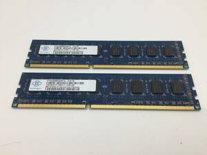 動作品 NANYA デスクトップ用 DDR3-1600 PC3-12800U 4GB　2枚 計8GB NT4GC64B8HG0NF-DI