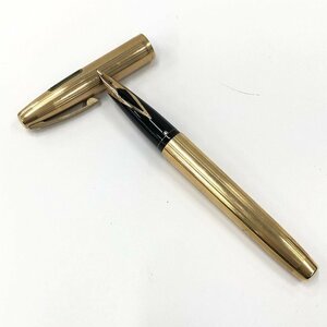 SHEAFFER シェーファー 万年筆 12K G.F. ペン先14K　箱・付属品付き【CKARD025】