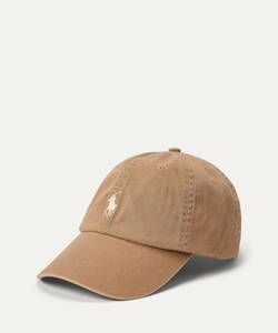 POLO RALPH LAUREN ポロラルフローレン コットン チノ ベースボール キャップ CLS SPRT CAP 男女兼用 帽子 ベースボール 270ブラウン