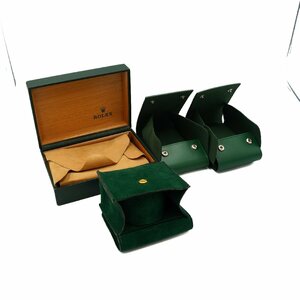 1円 ROLEX CASE ロレックスケース まとめ6点セット 緑 グリーン ヴィンテージ ウォッチケース 大量 山売り 0544820240625