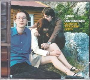 ☆KINGS OF CONVENIENCE(キングス・オブ・コンビニエンス)/Quiet Is The New Loud◆2001年発表の名曲揃いのネオアコ＆ギタポの大名盤◇レア