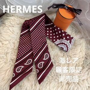 ☆激レア・未使用☆HERMES ツイリースカーフ 顧客ギフト 非売品