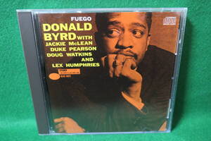 【中古CD】DONALD BYRD / FUEGO / ドナルド・バード / BLUE NOTE / CDP 7 46534 2 / 0077774653428 