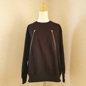 【新品・未使用】MM6 Maison Margiela Kids ジップスウェット　ブラック　14Y　M60686MM02X　