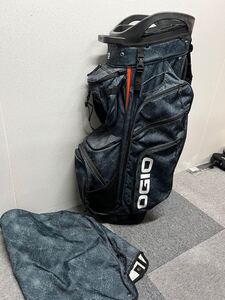 送料無料 超希少 美品 オジオ OGIO CONVOY SE CART BAG 14 JV 14分割 ヘイズリー キャディバッグ