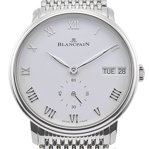 ブランパン Blancpain 6652-1127 ヴィルレ スモールセコンド デイデイト 自動巻き メンズ 美品 内箱付き K#134012