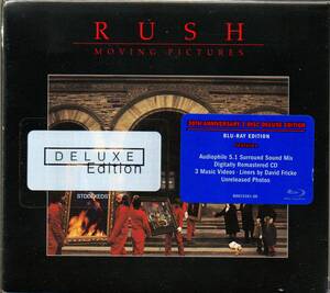 未開封品☆CD＋BLU-RAY AUDIO☆RUSH/MOVING PICTURES～30TH ANNIVERSARY 2 DISC DELUXE EDITION☆602527636986☆ラッシュ☆