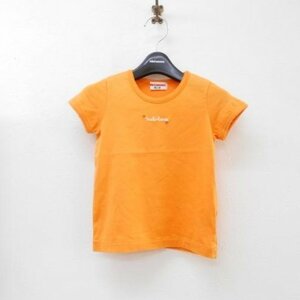 ミキハウス MIKIHOUSE キッズ 100㎝ 女の子 半袖 Ｔシャツ オレンジ トップス