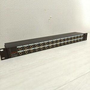 TASCAM PATCH BAY PB-32H パッチベイ 1Uラック②