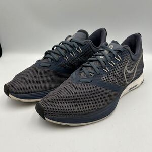 KA277 NIKE ナイキ ズーム ストライク AJ0189-400 メンズ ランニングシューズ スニーカー US9.5 27.5cm ネイビー メッシュ