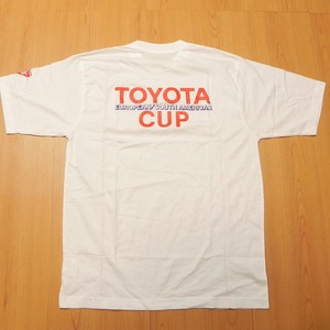 Tシャツ TOYOTA CUP トヨタカップ★白 未使用 かも★a