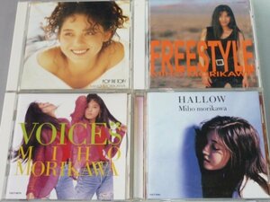 CD 森川美穂 アルバム4枚セット POP THE TOP!/FREE STYLE/VOICES/HALLOW