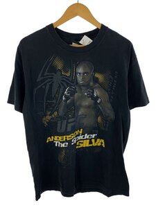 UFC/00s/メキシコ製/ANDERSON SILVA/Tシャツ/L/コットン/BLK